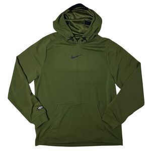 Nike PRO Shirt Mens M Green Dri Fit Training Pullover Tech Activewear DM5889-226